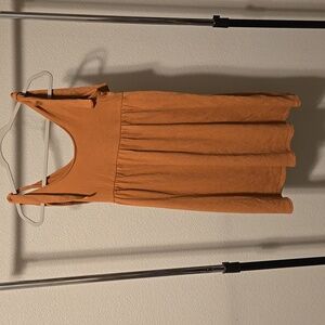 Wild Fable Terracotta Tie-strap Dress